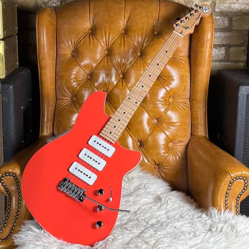 2026 Reverend Kingbolt 390 Feisty Red Electric Guitar W/ Steelhead P90s! NEW
