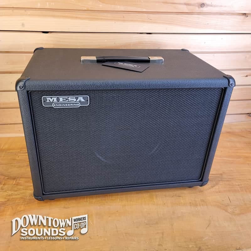 Mesa Boogie 1x12 23 Rectifier Widebody Cabinet with Black Jute Grille & Black Piping