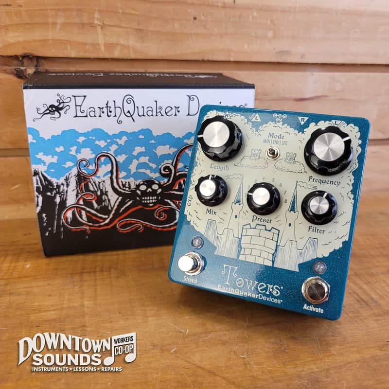 Earthquaker Devices EQD Tower V1 - Stereo Reverberant Filter