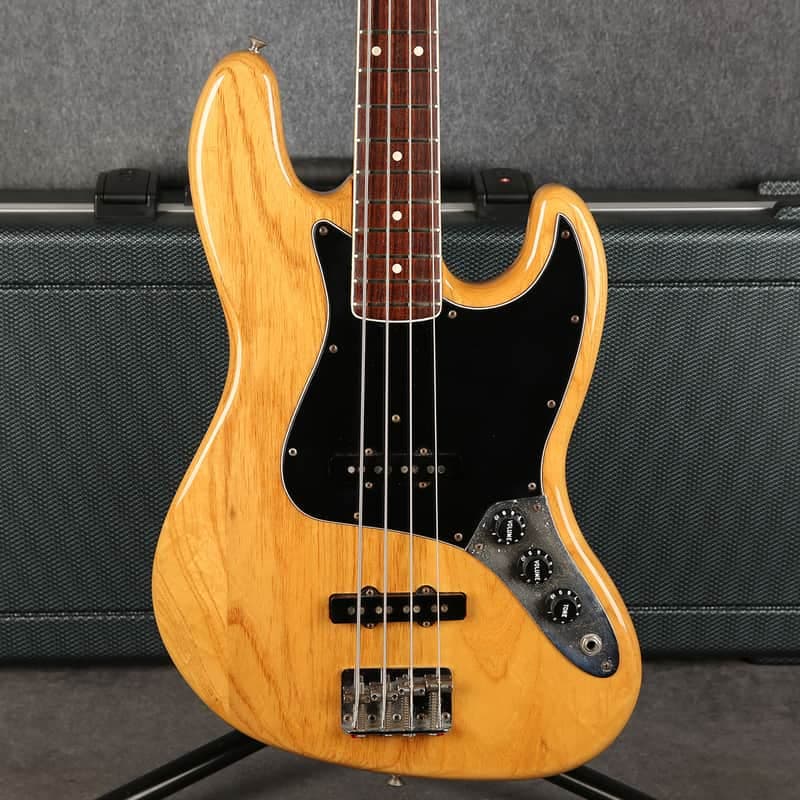 Fender 1982 Jazz Bass - Transition Era - Natural - 2nd Hand