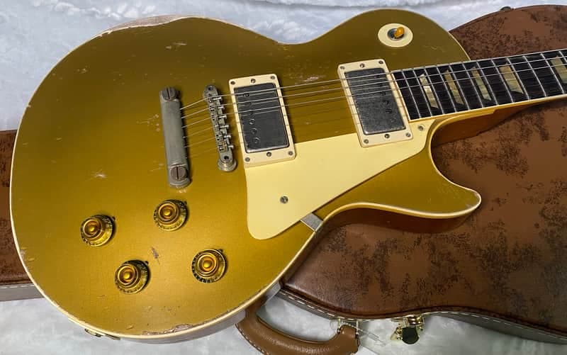 NEW! Gibson Custom 1957 Les Paul Standard - Mustard Gold, Ultra Heavy Aged - Limited Edition 2026 Custom Collection - 8.65lbs - IN-STOCK! - Authorized Dealer - G07558