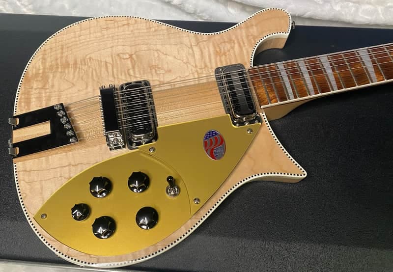NEW! Rickenbacker 660/12 Maple Glo MG - Only 7.25 lbs - Authorized Dealer - G07397