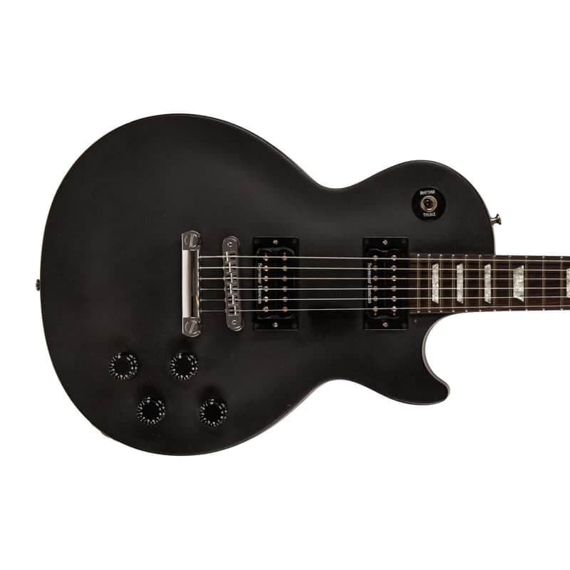 Gibson Les Paul Studio Ebony Satin (Refin Overspray) (Pre-Owned, 2004, VG) #0X3X4583