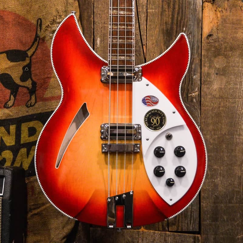 Rickenbacker 90th Anniversary 4005XC Amber FireGlo