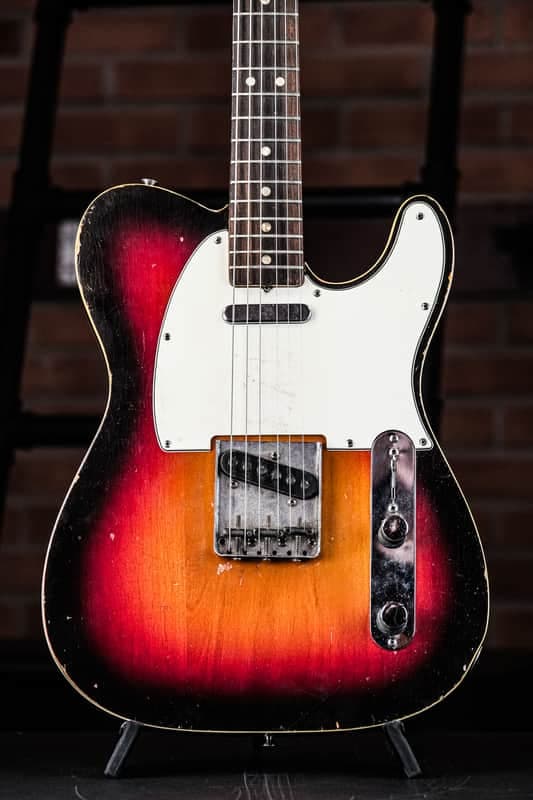 1966 Fender Custom Telecaster refin sunburst
