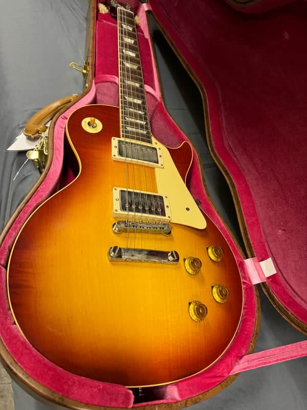 Gibson Custom Shop '58 Les Paul Standard Reissue 2021 Washed Cherry Sunburst VOS