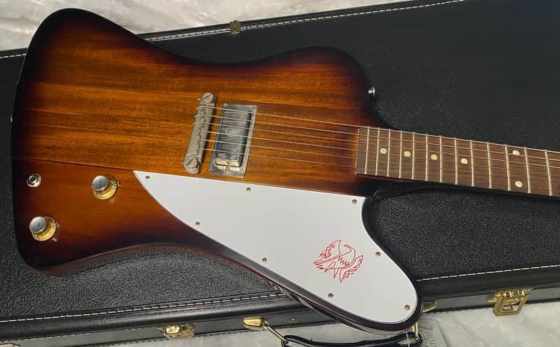 NEW! Gibson Custom 1963 Firebird I Electric Guitar - Vintage Sunburst VOS - Custom Shop - 7.35lbs - Authorized Dealer - G07668