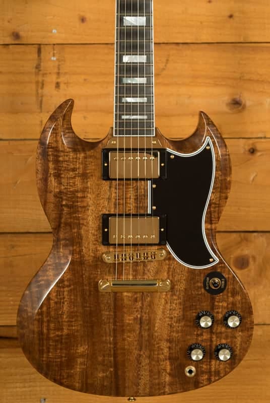Gibson Custom SG Koa - Walnut Gloss