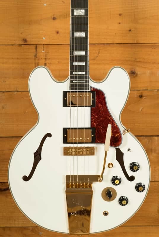 Epiphone Inspired by Gibson Custom Alex Lifeson 1976 ES-355 | Alpine White