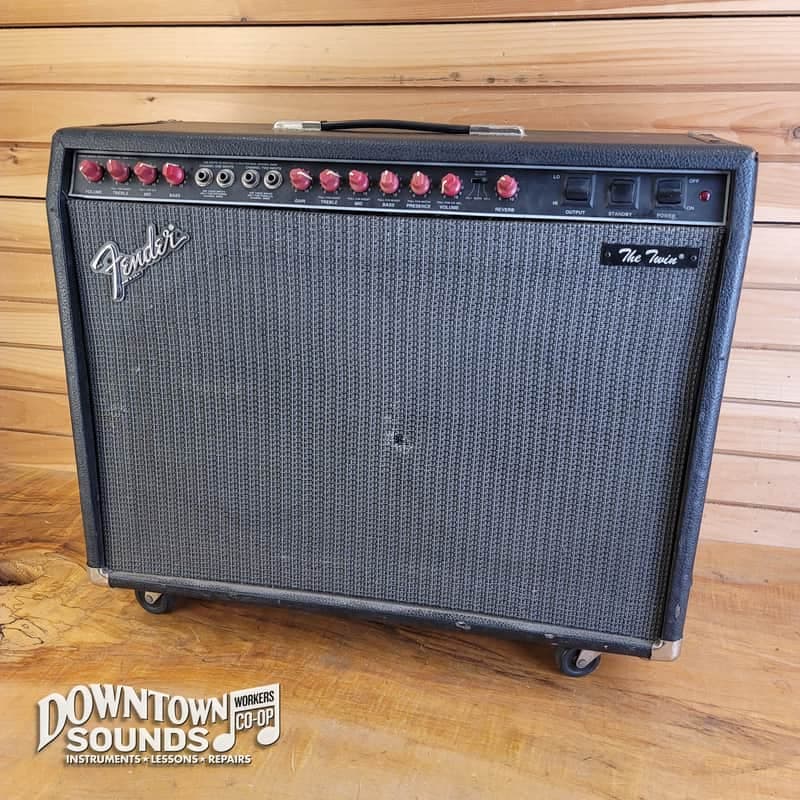 EVIL TWIN Fender The Twin Red Knob 2x12 Combo Guitar Amplifier