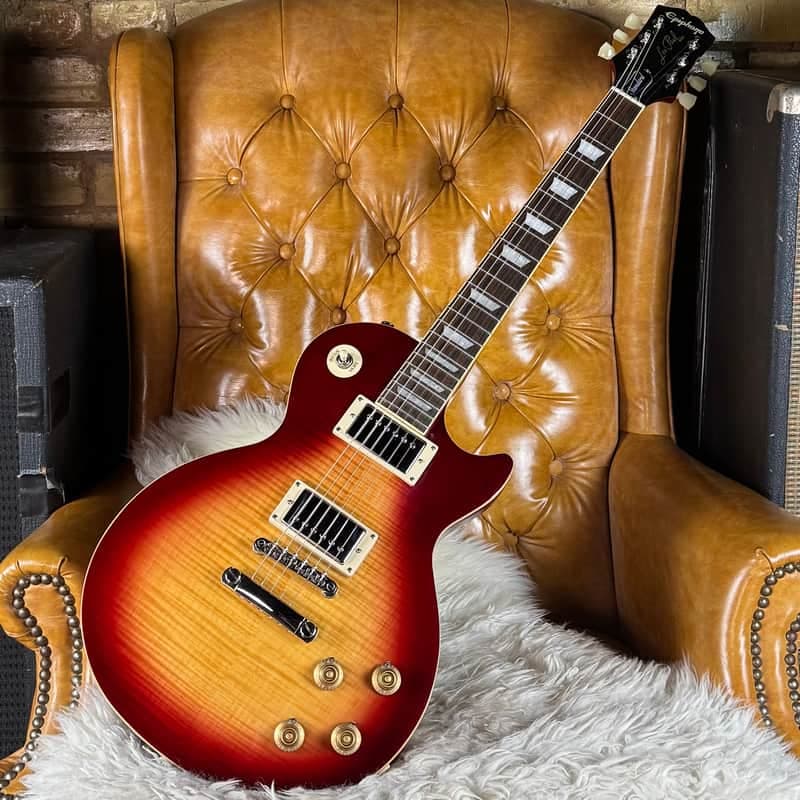2020 Epiphone Les Paul Standard 50s Heritage Cherry Sunburst Electric Guitar!