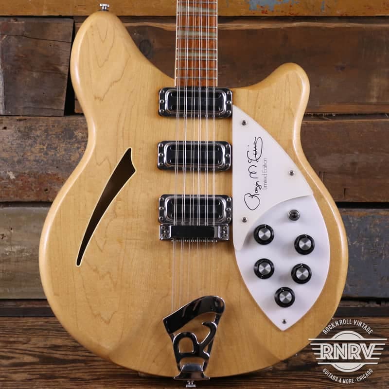 1988 Rickenbacker 370/12RM Roger McGuin Limited Edition - Mapleglo