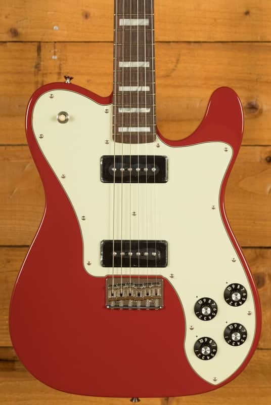 Fender Chris Shiflett Cleaver Telecaster Deluxe - Rosewood - Dakota Red