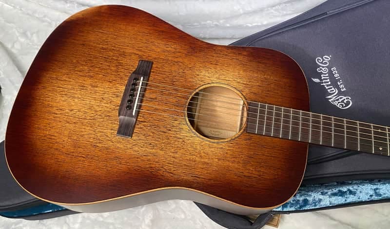 NEW ! Martin D15M StreetMaster Acoustic Guitar - Mahogany Burst - 3.85 lbs - Authorized Dealer - G06369