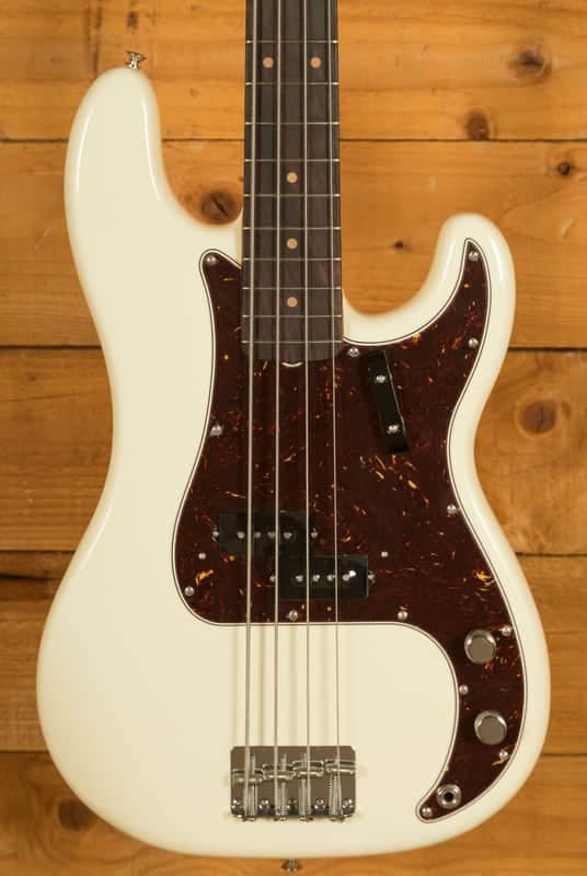 Fender American Vintage II 1960 Precision Bass - Rosewood - Olympic White