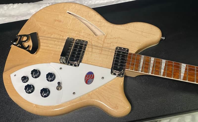 NEW! Rickenbacker 360 Maple Glo MG - Authorized Dealer - Only 7.6 lbs - G07498