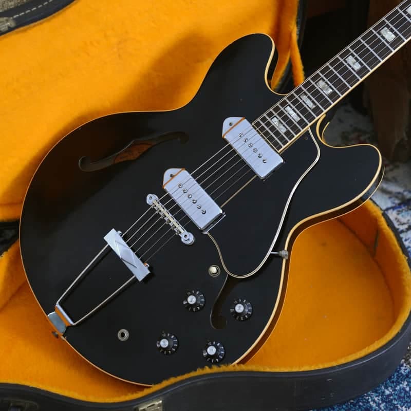 Factory Black! 1967 Gibson ES-330TD