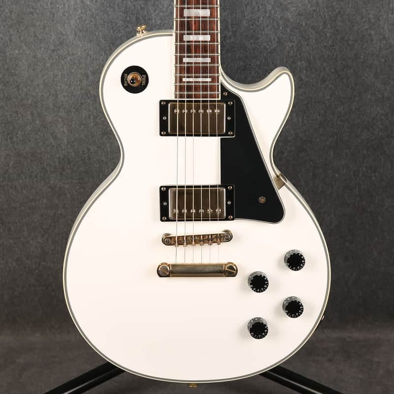 Epiphone Les Paul Custom Pro - White - 2nd Hand (169521)