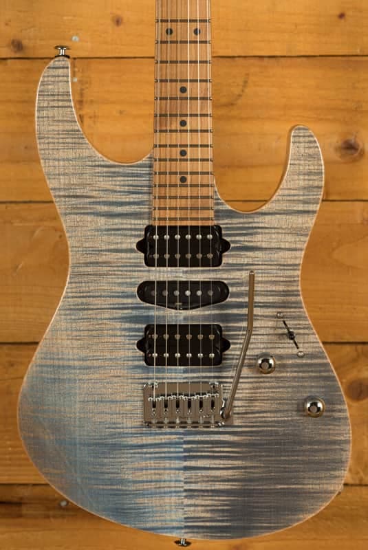 Suhr Modern Plus Trans Blue Denim/Slate Maple
