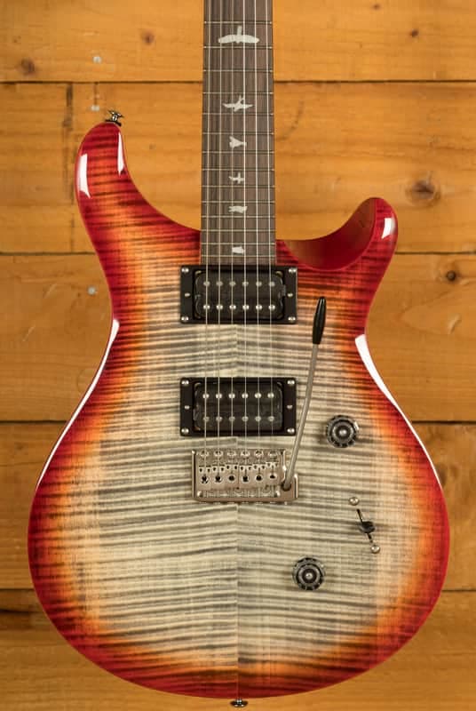 PRS SE Custom | Custom 24 - Charcoal Cherry Burst