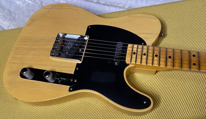NEW! Fender Custom Shop 1951 Telecaster Journeyman Relic - Aged NoCaster Blonde - 7.2lbs - Authorized Dealer - G07112