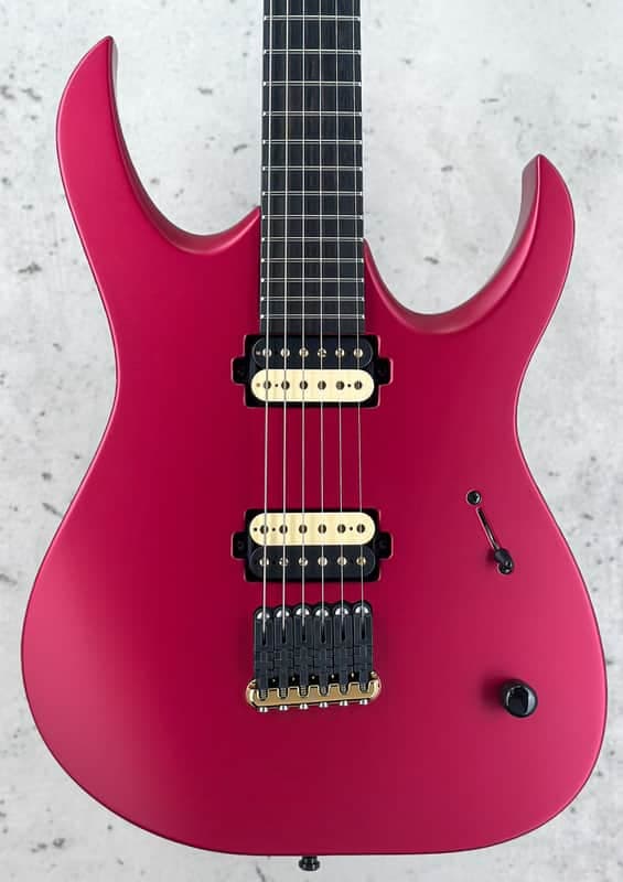 Mayones Duvell Elite 6 - Custom Red Satin