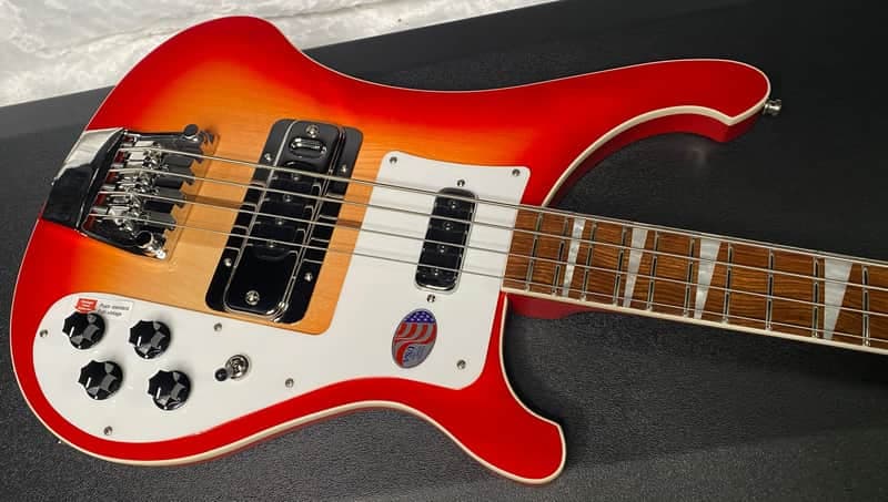 NEW! Rickenbacker 4003 Fire Glo FG - 4-String Bass - Authorized Dealer - 9.35 lbs - G07025