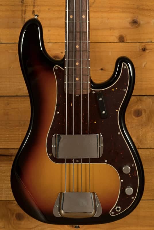 Fender James Jamerson Signature 1962 Precision Bass - Rosewood - 3-Tone Sunburst
