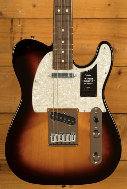 Fender Player II Modified Telecaster - Rosewood - 3-Tone Sunburst