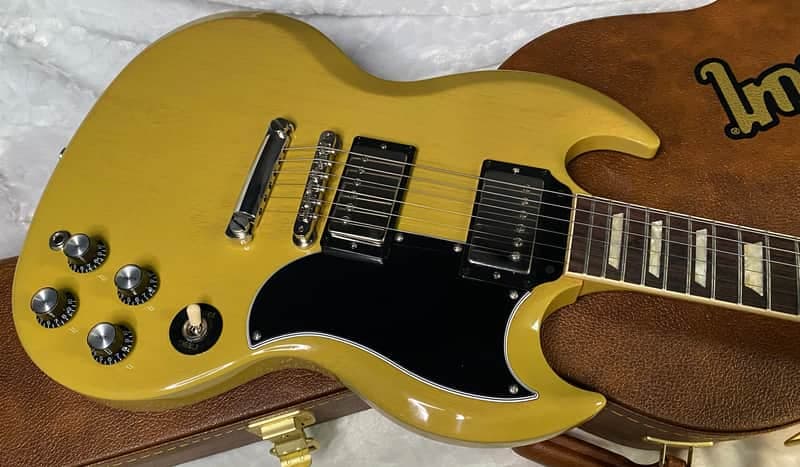 NEW! Gibson SG Standard '61 Stop Bar - TV Yellow - ONLY 6.75 lbs!!! - Authorized Dealer - G07553