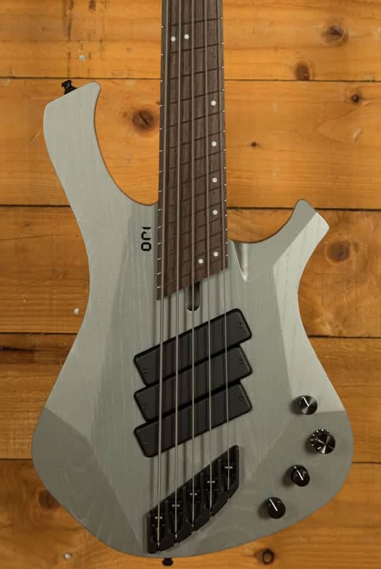 Mayones Ori Enji 5 - Wenge - Metallic Gunmetal Grey Matte - 5-String