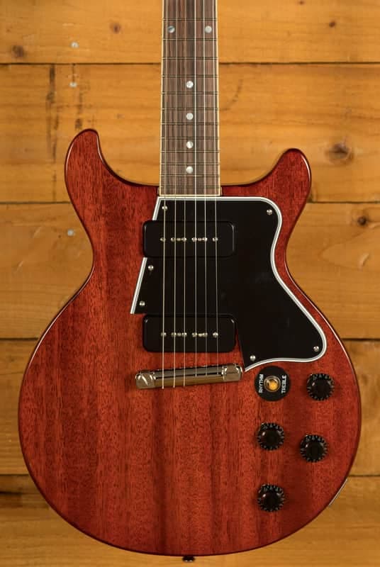 Epiphone Inspired By Gibson Custom 1960 Les Paul Special Double Cut - Cherry Red