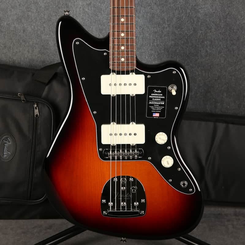 Fender American Professional Classic Jazzmaster - 3-Colour Sunburst - 2nd Hand