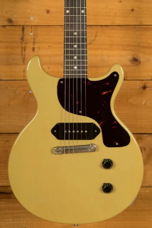 Gibson Custom 1958 Les Paul Junior Double Cut Reissue | TV Yellow - VOS