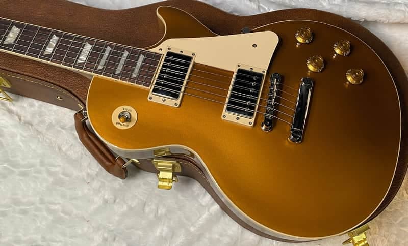 NEW ! Gibson Les Paul 50's Standard Gold Top - Authorized Dealer - Only 8.8 lbs - G07055