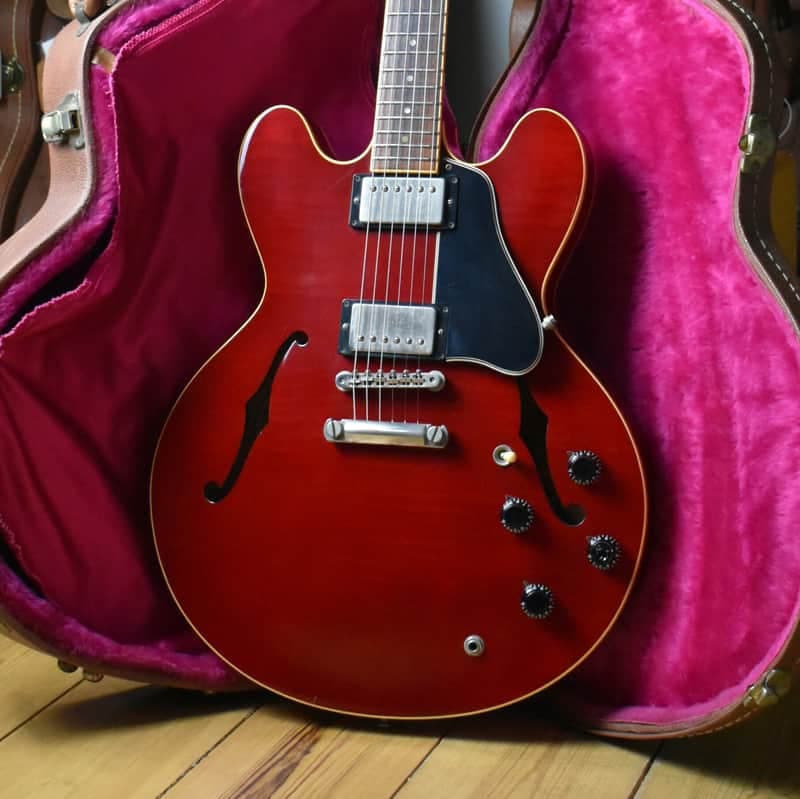1993 Gibson USA ES-335 Dot Cherry, Good Wood Era, All Original w/OHSC