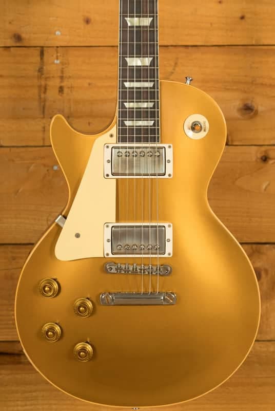 Gibson Custom 1957 Les Paul Goldtop Darkback Reissue | Double Gold - VOS *Left-Handed*