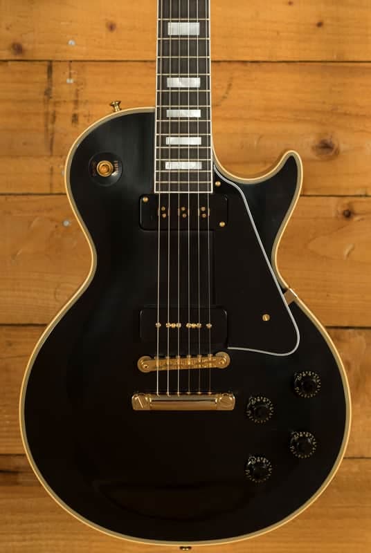 Gibson Custom 1954 Les Paul Custom Reissue | Ebony - VOS