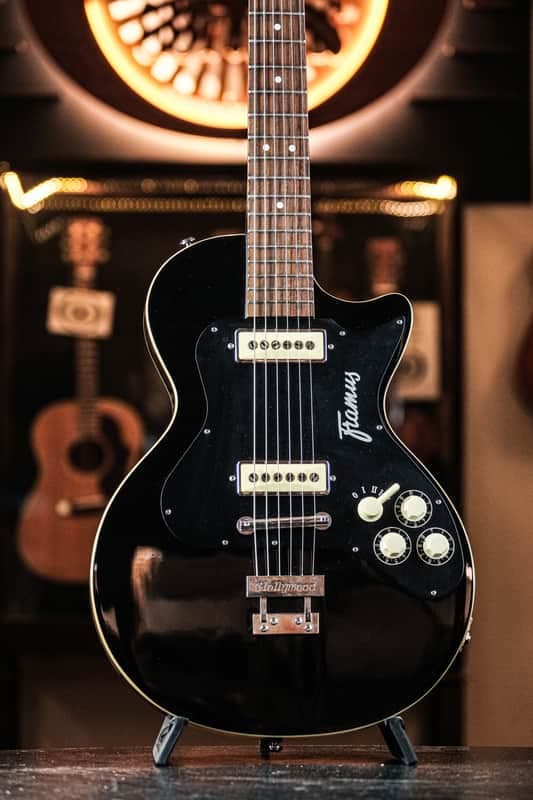 2011 Framus Vintage Hollywood Singlecut black