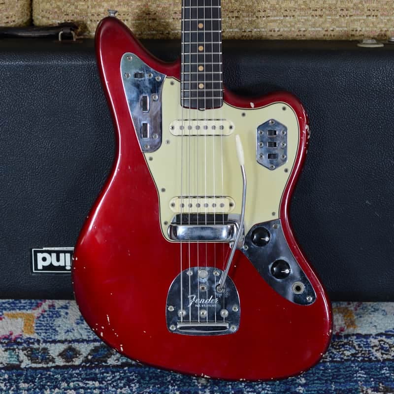 1964 Fender Jaguar Candy Apple Red w/OHSC