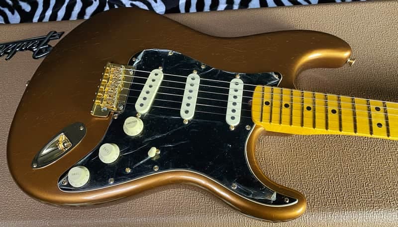 Mint MINT 2024 Fender Bruno Mars Stratocaster Mars Mocha - Limited Edition - Authorized Dealer - In-Stock! 7.8lbs - G02643