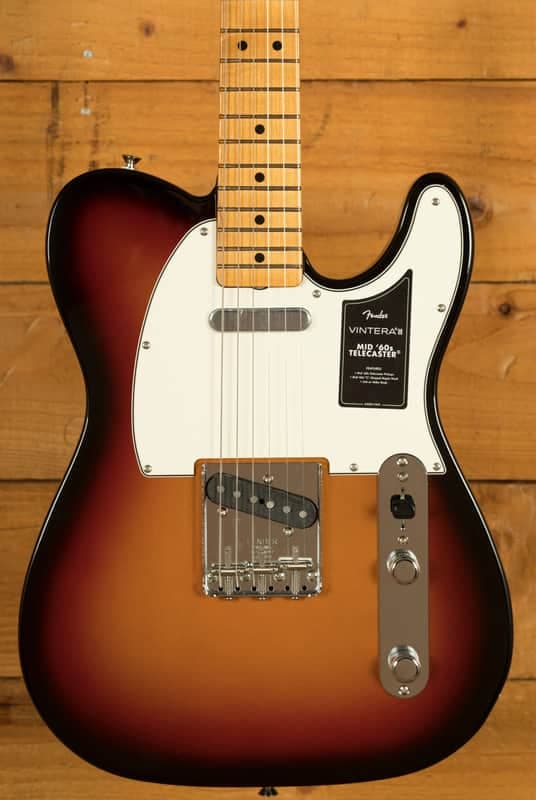 Fender Vintera III Mid '60s Telecaster - Maple - 3-Colour Sunburst