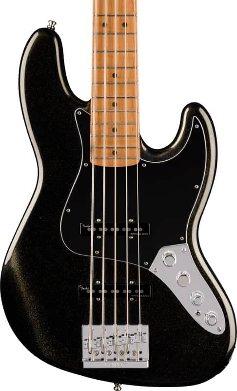 Fender Limited Edition American Ultra II Jazz Bass® V, Roasted Maple Fingerboard - Gold Dust(Pre-Order)