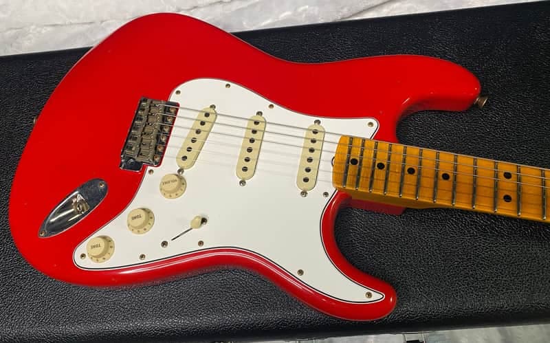 NEW! Fender Custom Shop Special Run '69 Stratocaster Journeyman Relic - Handwound P/U's - Aged Hot Rod Red - Reverse Headstock - 7.8lbs - Authorized Dealer - SUPER RARE! G07469