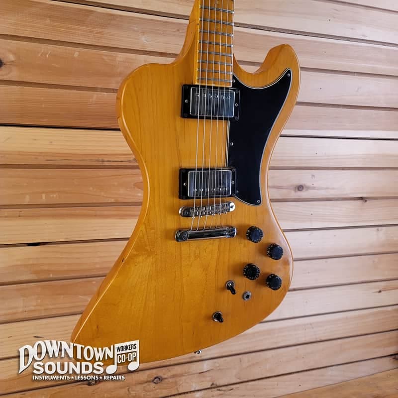 1977 Gibson RD Custom Electric Guitar with Hard Case - Natural, 9lbs 6oz