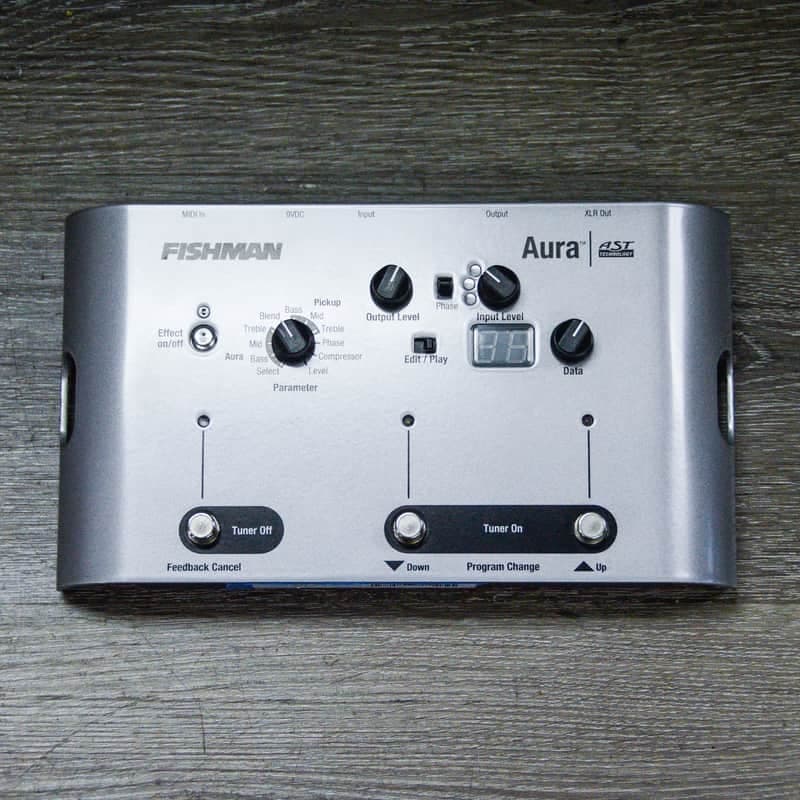 Fishman Aura AST Acoustic Imaging Blender - Silver