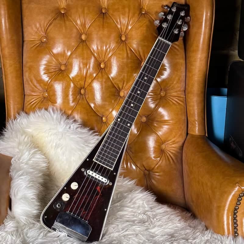 1960s Framus Lap Steel Vintage Sunburst Electric Guitar W/ Original Case!