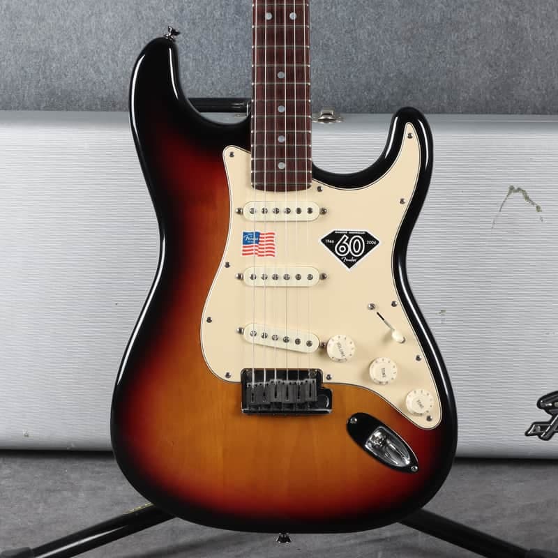 Fender American Standard Stratocaster 60th Anniversary - Sunburst - 2nd Hand