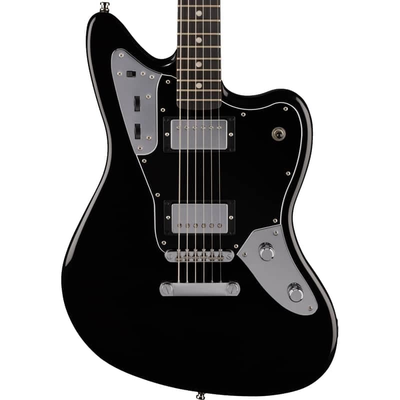 Fender Limited Edition Player Fusion Jaguar Baritone Black
