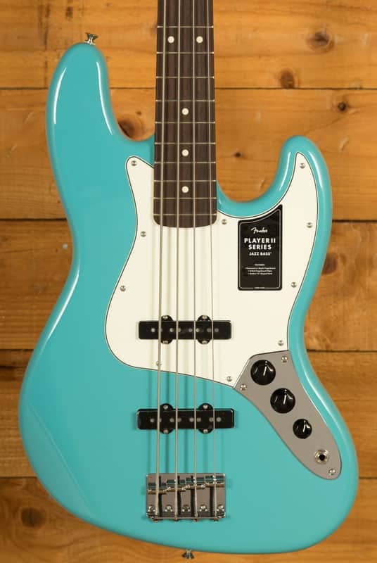 Fender Player II Jazz Bass - Rosewood - Aquatone Blue